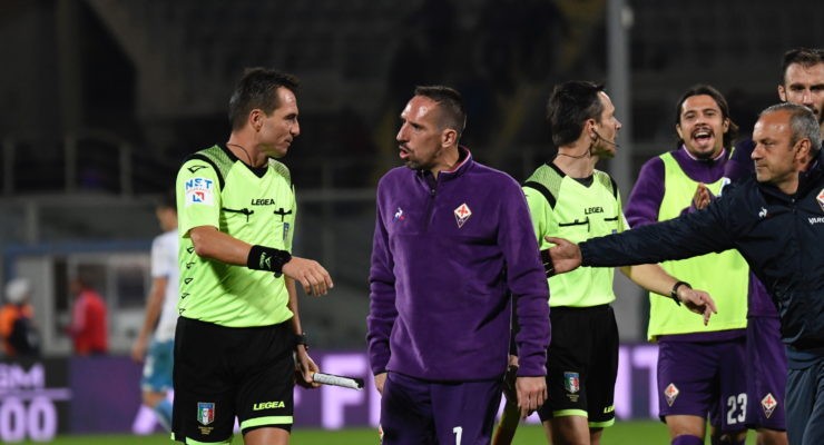 "Fiorentina"nın futbolçusu Frank Riberi 3 oyunluq diskvalifikasiya olunub